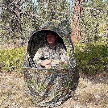 Amazon.com : AUSCAMOTEK See-Through Hunting Ground Blind Amazon.com : AUSCAMOTEK See-Through Hunting Ground Blind